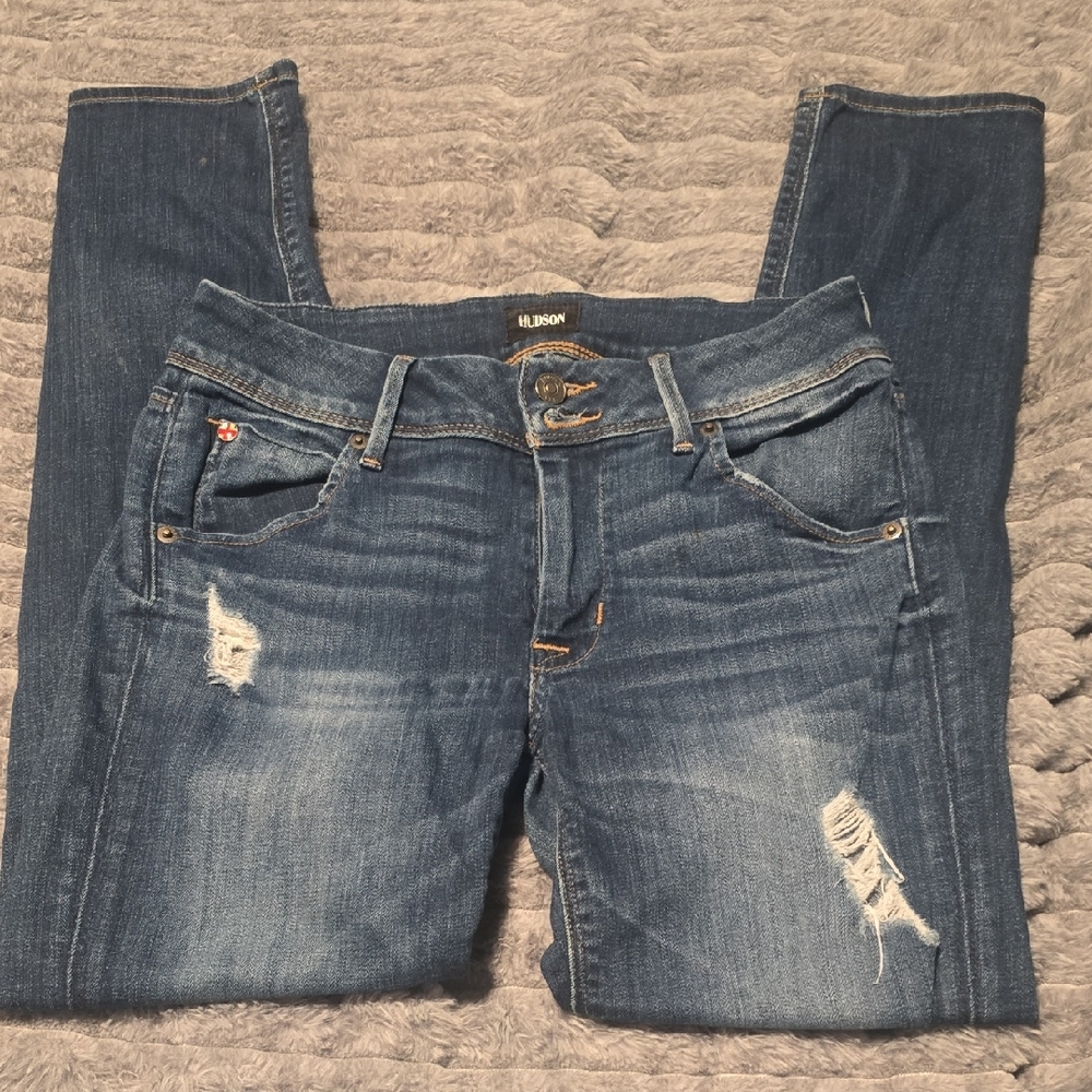 Hudson Jeans Women's Classic Blue Skinny Jeans